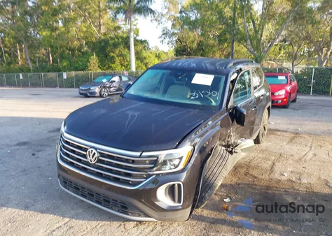 2024 Volkswagen Atlas 2.0T Se W/Technology from USA, damaged, VIN 1V2WR2CA3RC538136